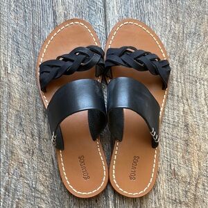 Soludos Braided Sandal in Black